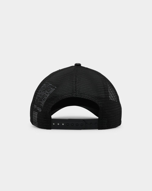 New Era x Culture Kings 9FORTY A-Frame Trucker Snapback Black