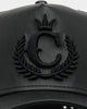 New Era x Culture Kings 9FORTY A-Frame Trucker Snapback Black