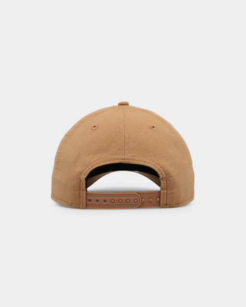 New Era x Culture Kings Corduroy 9FORTY A-Frame Snapback Wheat