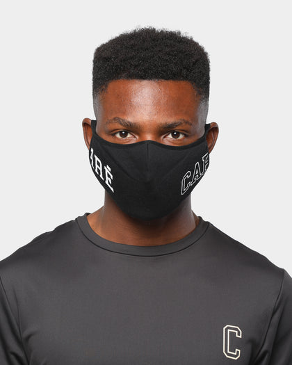 Carré Unisex Enorme Face Mask Black