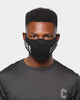 Carré Unisex Enorme Face Mask Black