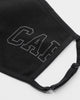 Carré Enorme Face Mask Black/Black
