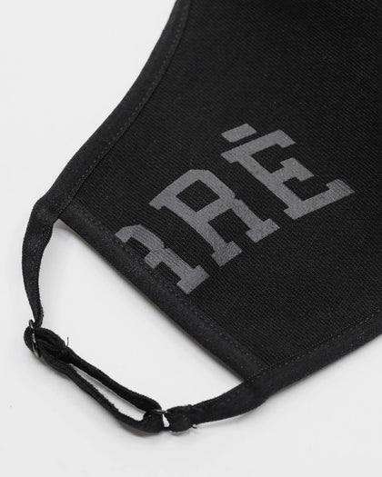 Carré Enorme Face Mask Black/Black
