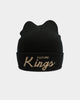 Culture Kings Classic Script Beanie Black/Gold