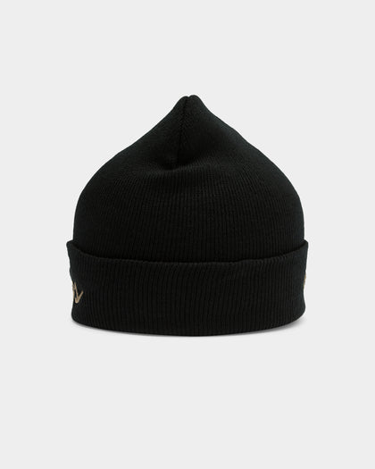 Culture Kings Classic Script Beanie Black/Gold