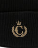 Culture Kings Classic Script Beanie Black/Gold