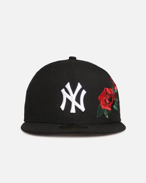 New Era New York Yankees 'Rose Emblem' 59FIFTY Fitted Black/Rose