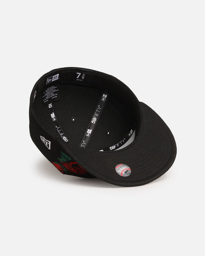 New Era New York Yankees 'Rose Emblem' 59FIFTY Fitted Black/Rose