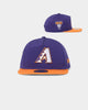 New Era Arizona Diamondbacks "Purple Valley" Old Golfer Snapback Purple/Orange