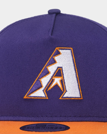 New Era Arizona Diamondbacks "Purple Valley" Old Golfer Snapback Purple/Orange