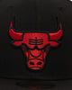 New Era Chicago Bulls "Scarlet Bottom" 59FIFTY Fitted Black/Scarlet