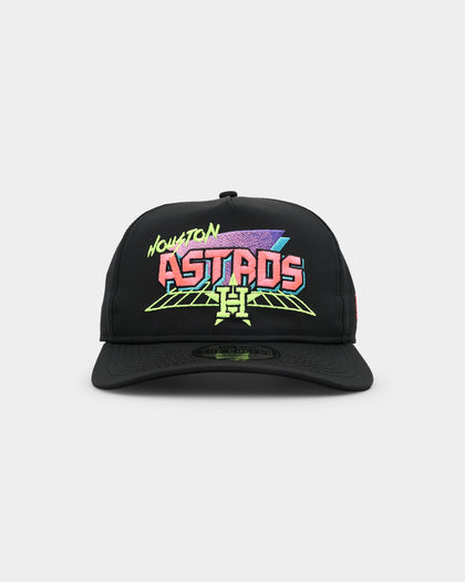 New Era Houston Astros 'Neon Vice Prolight' Old Golfer Snapback Black