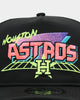 New Era Houston Astros 'Neon Vice Prolight' Old Golfer Snapback Black