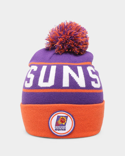 Mitchell & Ness Phoenix Suns Pom Beanie Purple