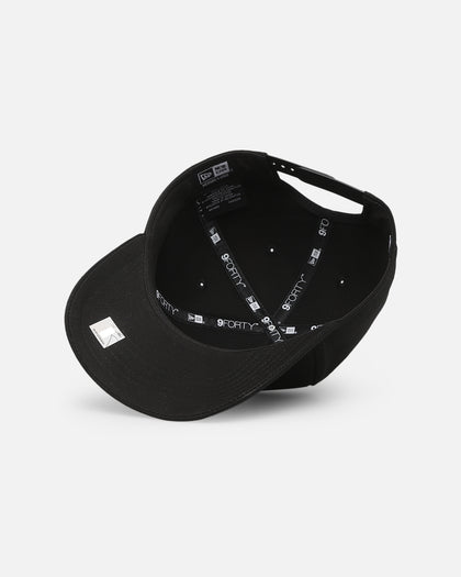 New Era Chicago Bulls 'Metal Badge' 9FORTY K-Frame Snapback Black/Gold Metallic