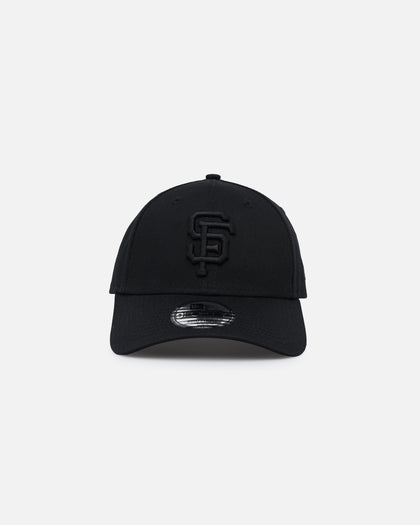 New Era San Francisco Giants 'Black On Black' 9FORTY Casual Strapback Black/Black
