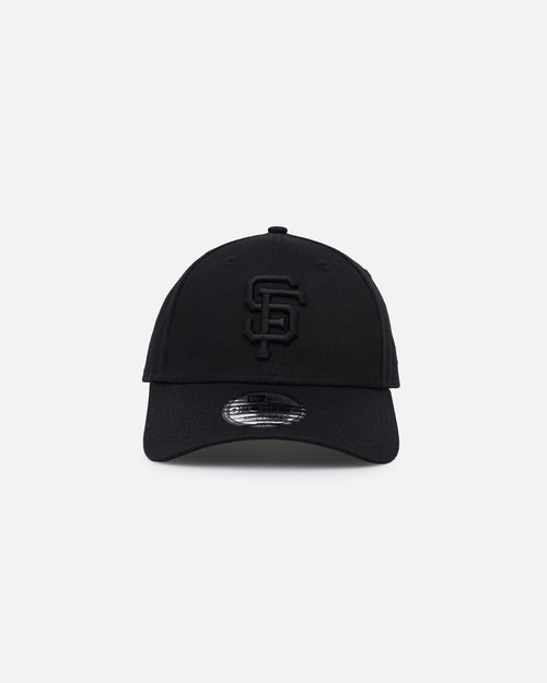 New Era San Francisco Giants 'Black On Black' 9FORTY Casual Strapback Black/Black