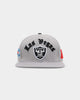 Pro Standard Las Vegas Raiders Old English Wool Snapback Grey