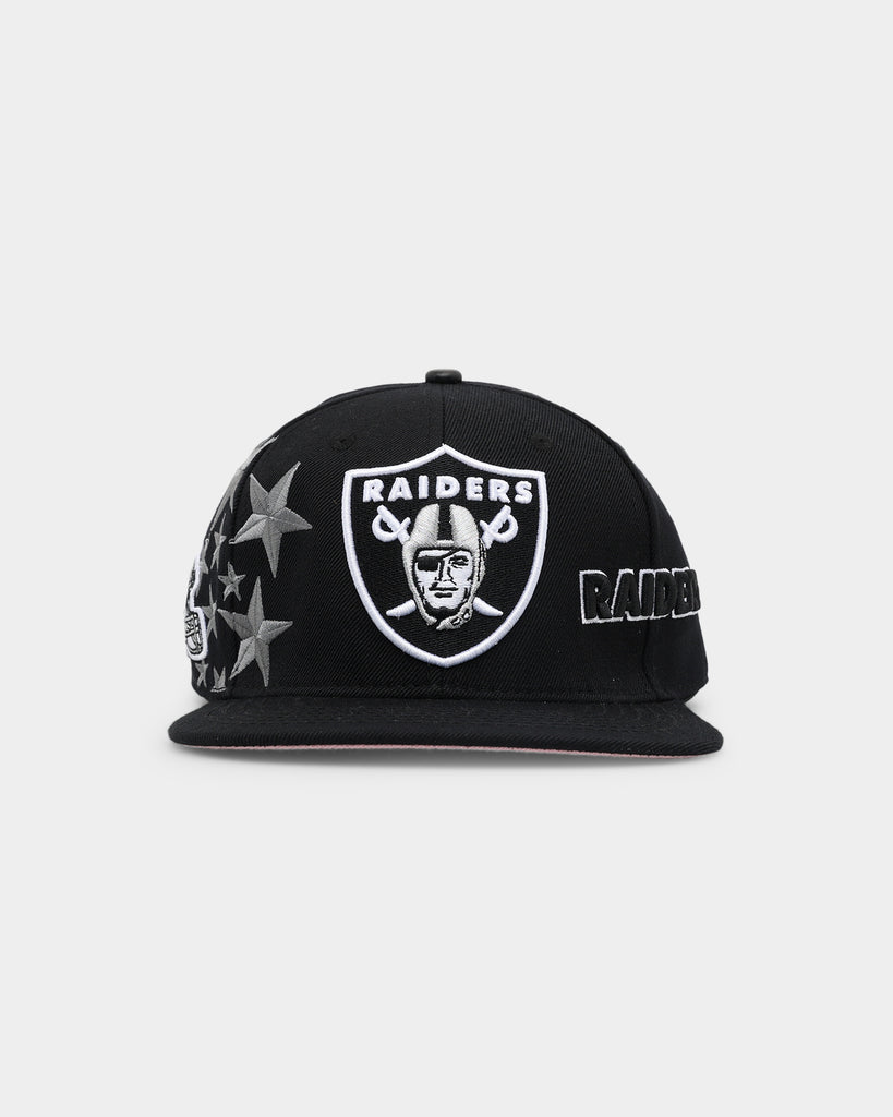 Casquette Snapback Vintage Los Angeles Raiders – Pro Line Zubaz, Noire, Made In USA