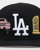 Pro Standard Los Angeles Dodgers City Double Front Snapback Black