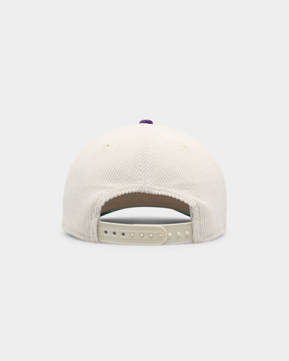 New Era Arizona Diamondbacks 'Throwback Corduroy' Golfer Snapback White