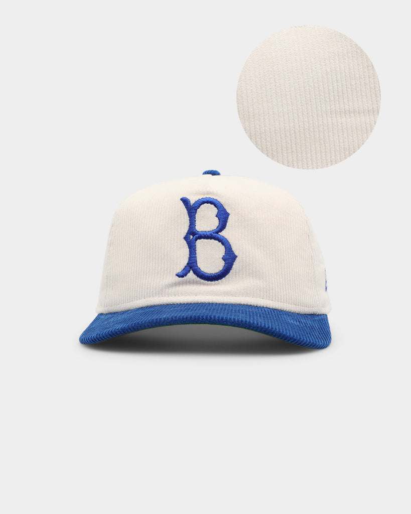 New Era Brooklyn Dodgers 'Throwback Corduroy' Golfer Snapback Blue