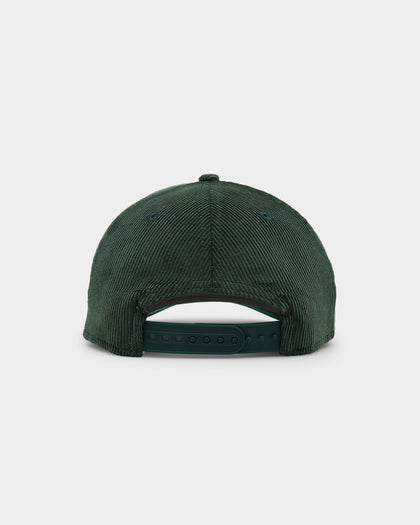 New Era Buffalo Bisons 'Throwback Corduroy' Golfer Snapback Dark Green