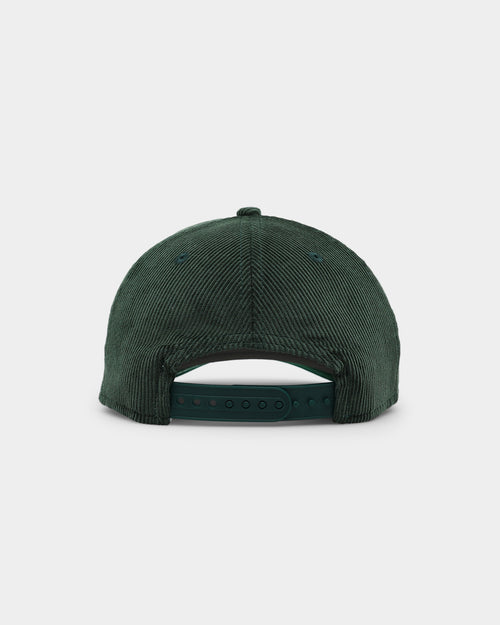 New Era Buffalo Bisons 'Throwback Corduroy' Golfer Snapback Dark Green
