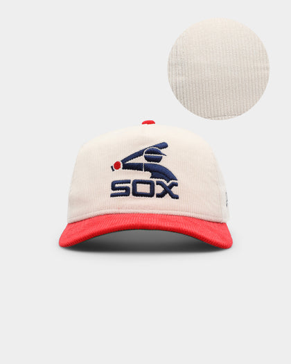 New Era Chicago White Sox 'Throwback Corduroy' Golfer Snapback White