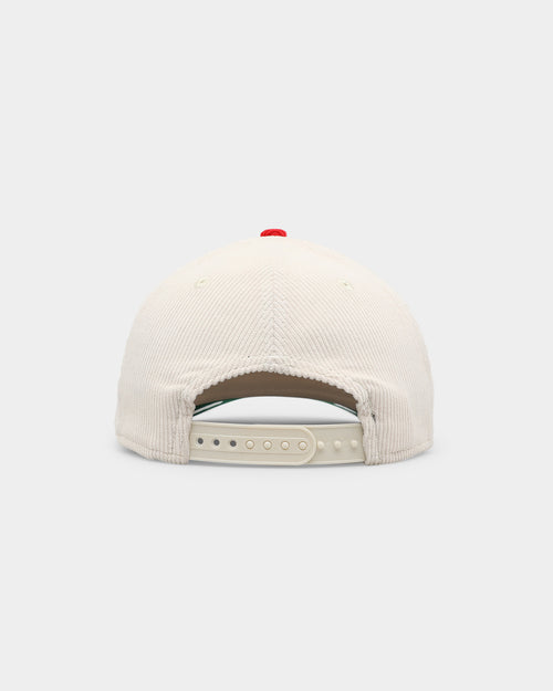 New Era San Francisco 49ers 'Throwback Corduroy' Golfer Snapback White