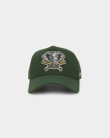 47 Brand Oakland Athletics Cooperstown Retro Logo 47 MVP DT Snapback Dark Green