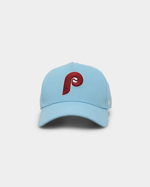 47 Brand Philadelphia Phillies Cooperstown Retro Logo 47 MVP DT Snapback Columbia