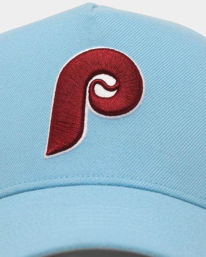 47 Brand Philadelphia Phillies Cooperstown Retro Logo 47 MVP DT Snapback Columbia