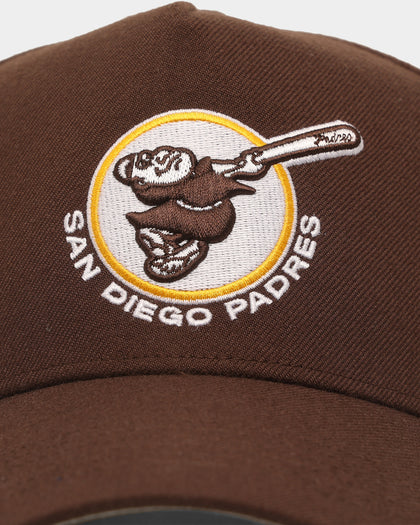 47 Brand San Diego Padres Cooperstown Retro Logo 47 MVP DT Snapback Brown