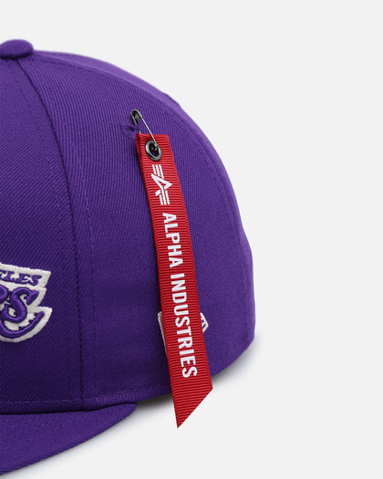 New Era X Alpha Industries Los Angeles Lakers 59FIFTY Fitted OTC