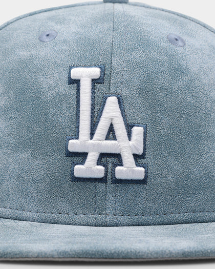 New Era Los Angeles Dodgers 'Sky Blue Washed Suede' 59FIFTY Fitted Pastel Blue
