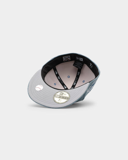 New Era New York Yankees 'Sky Blue Washed Suede' 59FIFTY Fitted Pastel Blue