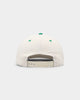 New Era Boston Celtics 'Chrome Corduroy Throwback Script' Golfer Snapback Chrome White