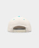 New Era Florida Marlins 'Chrome Corduroy Throwback Script' Golfer Snapback Chrome White