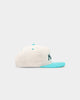 New Era Florida Marlins 'Chrome Corduroy Throwback Script' Golfer Snapback Chrome White