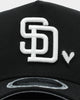 New Era San Diego Padres 'I Heart Day & Night' 9FORTY A-Frame Snapback Black