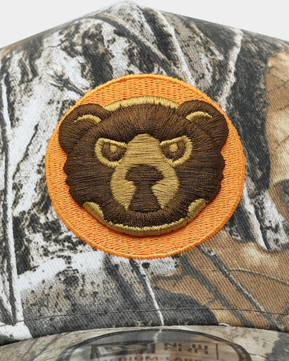 New Era Chicago Cubs 'Real Tree Twist' 9FORTY K-Frame Trucker Snapback Realtree Edge