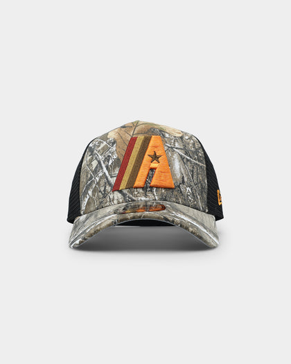 New Era Houston Astros 'Real Tree Twist' 9FORTY K-Frame Trucker Snapback Realtree Edge