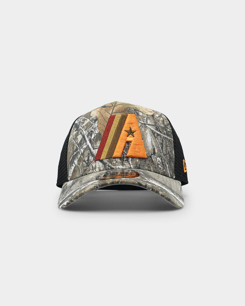 New Era Houston Astros 'Real Tree Twist' 9FORTY K-Frame Trucker Snapback Realtree Edge