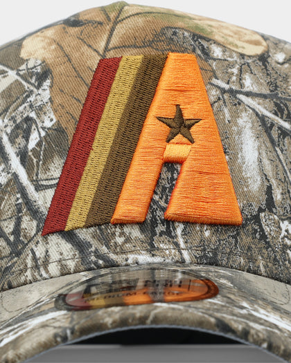 New Era Houston Astros 'Real Tree Twist' 9FORTY K-Frame Trucker Snapback Realtree Edge