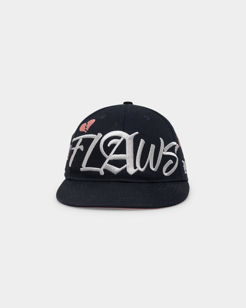 Loiter Flaws Fitted Hat Navy/Pik