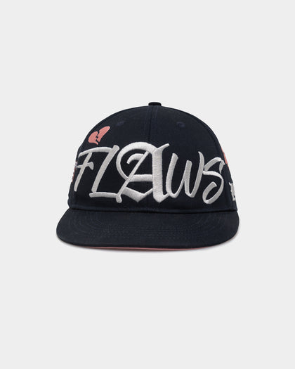 Loiter Flaws Fitted Hat Navy/Pik