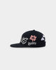 Loiter Flaws Fitted Hat Navy/Pik