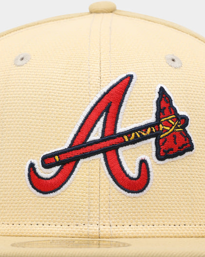 New Era Atlanta Braves 'Raffia Front' 59FIFTY Fitted Side Patch