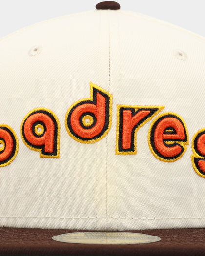 New Era San Diego Padres 'Retro Script' 59FIFTY Fitted OTC